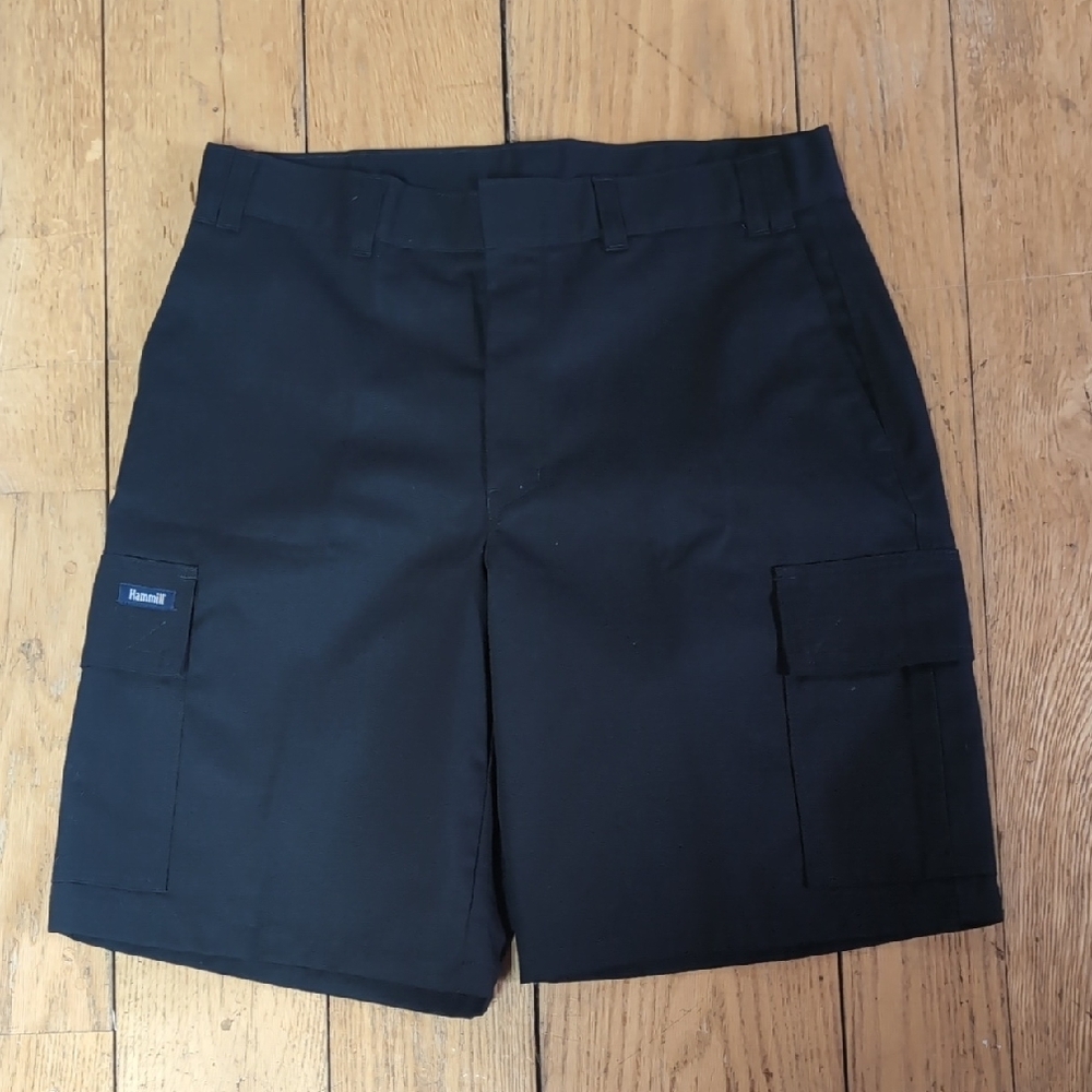 Hammill Men's Black Cargo Work Shorts